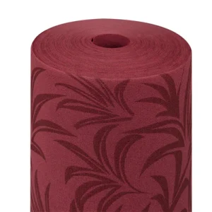 "TÊTE-À-TÊTE" PRÉDECOUPÉ 120CM (20 FEU.) 'PARK AVENUE' 55 G/M2 0,40x24 M BORDEAUX AIRLAID (6 UNITÉS) - REF. 144.27